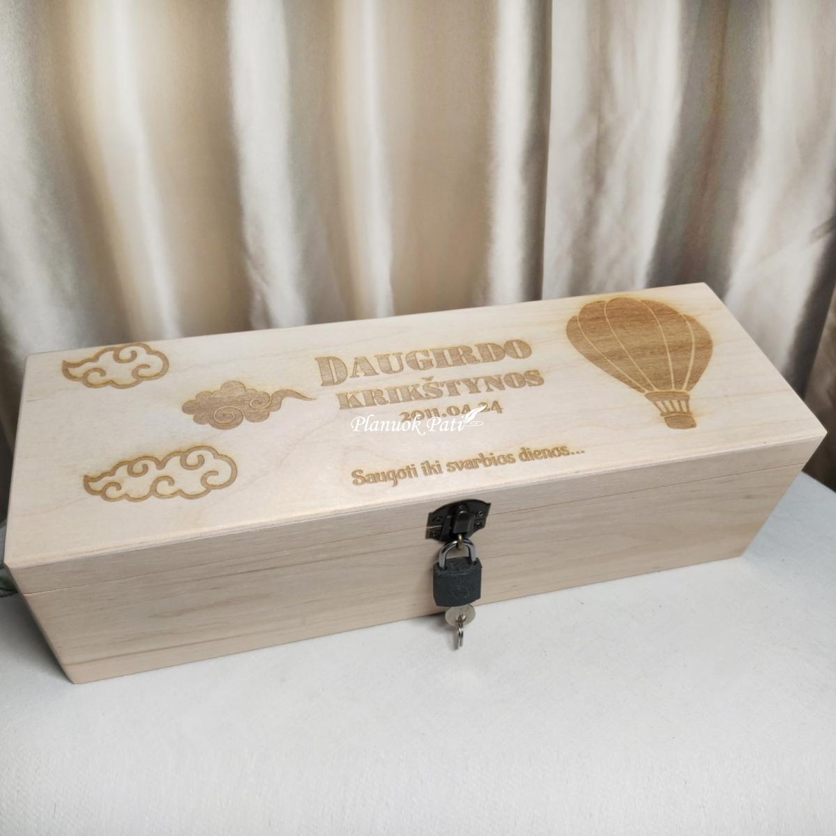Tauraus gėrimo dėžutė krikštynoms