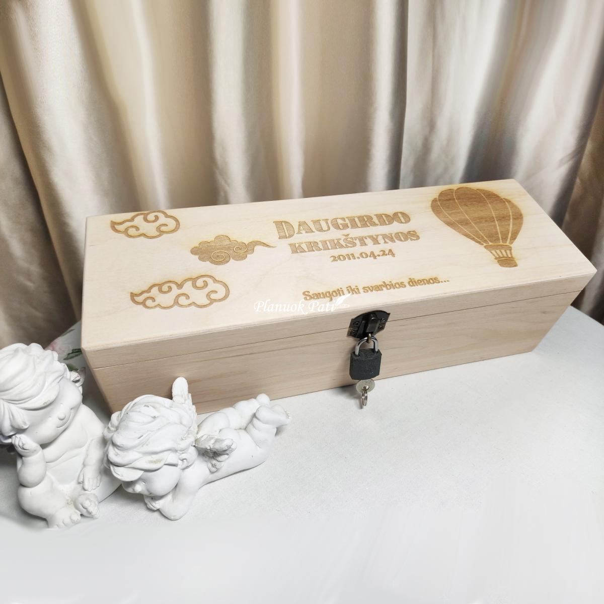 Tauraus gėrimo dėžutė krikštynoms