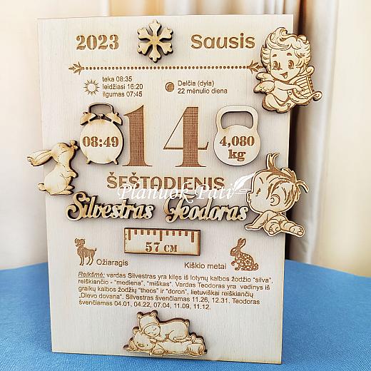 Metrikų rėmelis (be vietos nuotraukai)