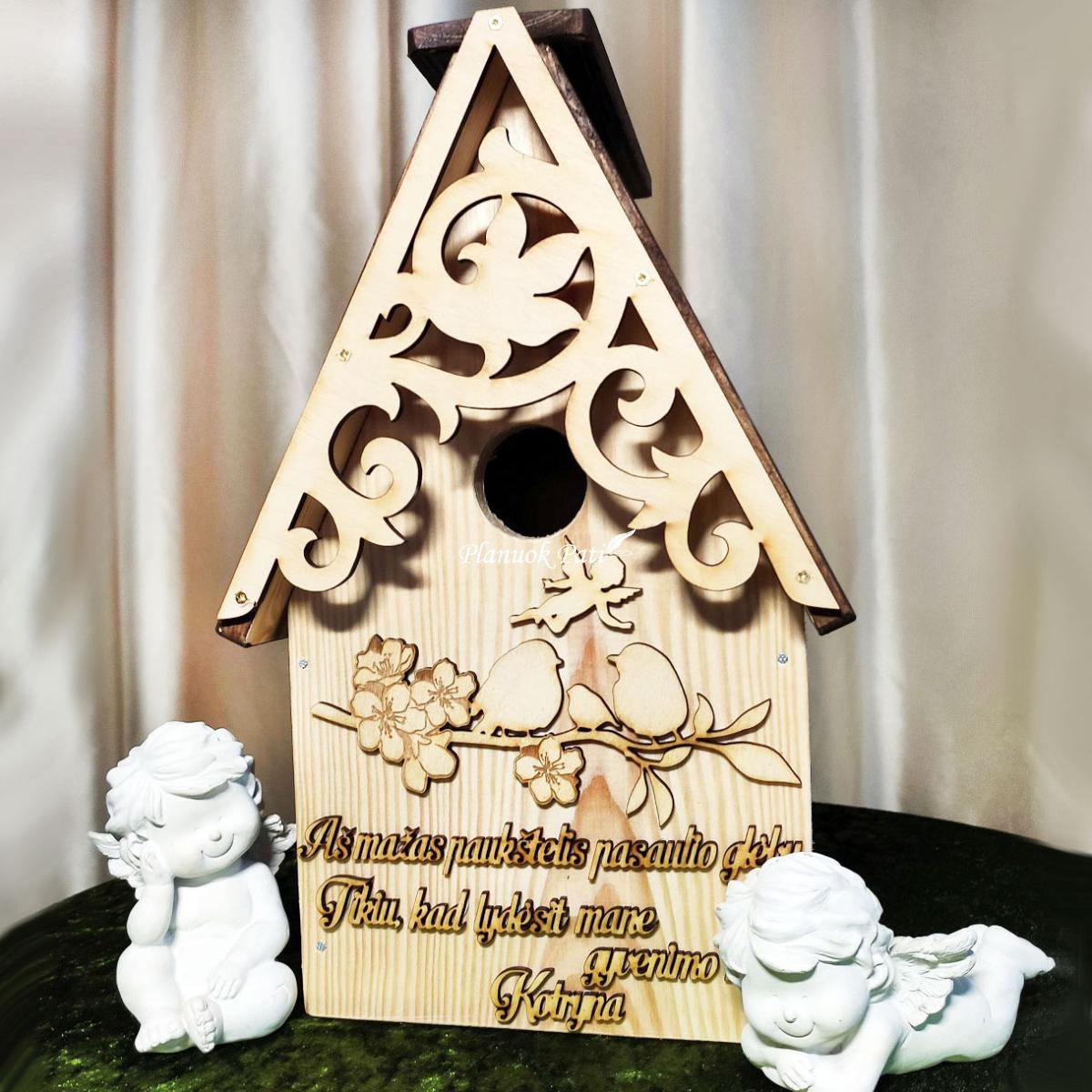 Inkiliukas zylutėms - krikštynų dovana