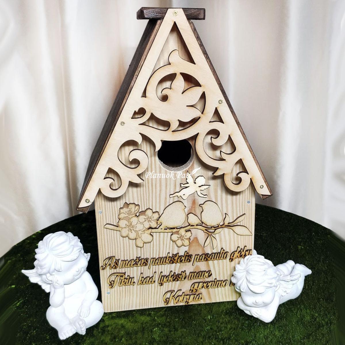 Inkiliukas zylutėms - krikštynų dovana