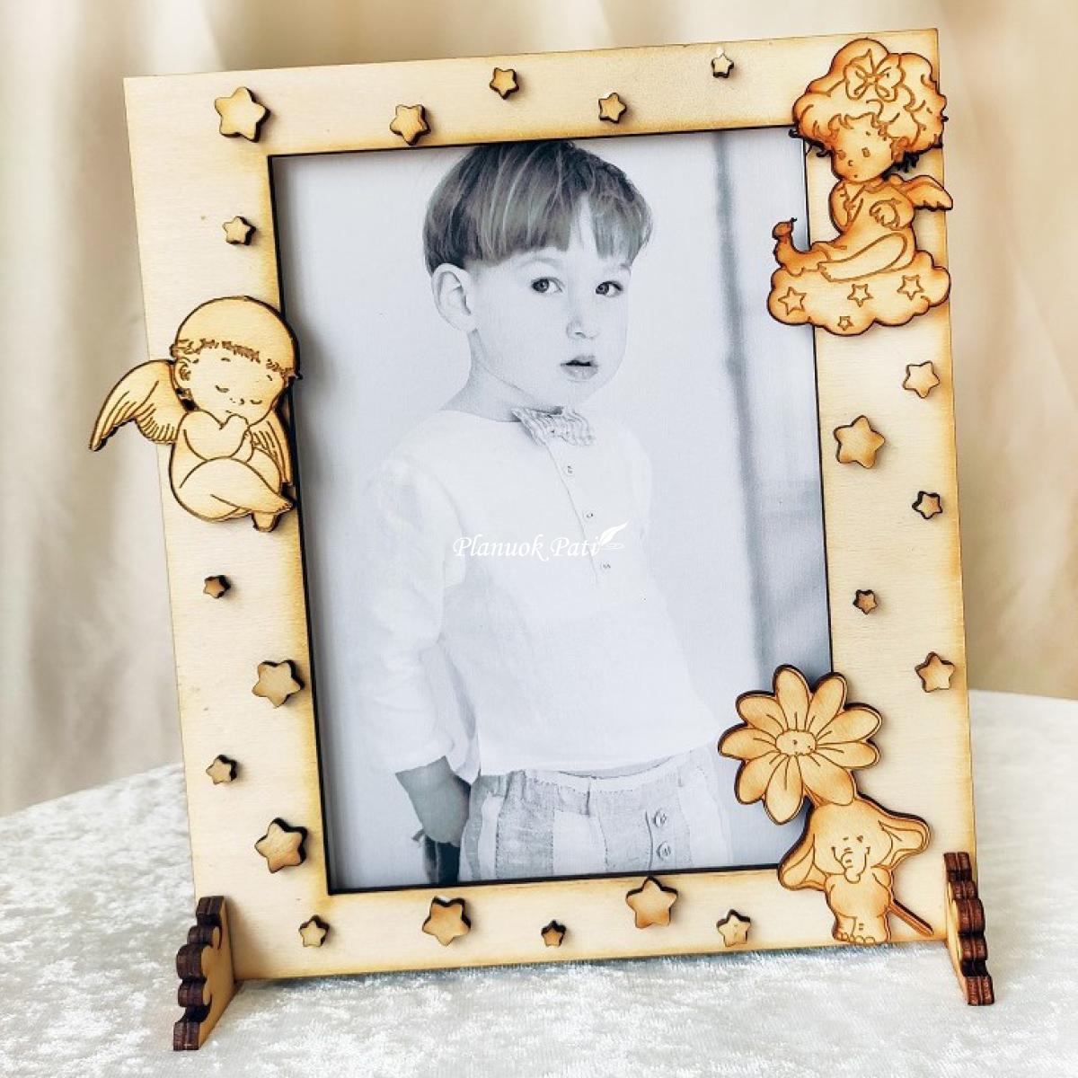 Dekoruotas rėmelis nuotraukai