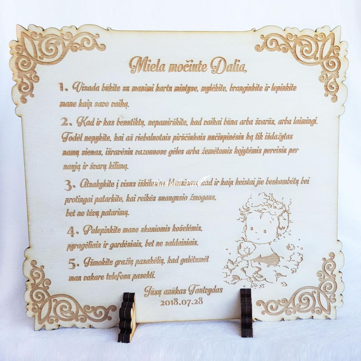 Pasižadėjimai seneliams