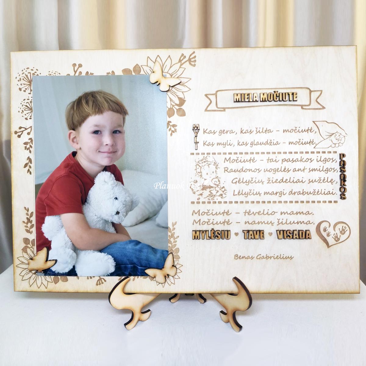 Padėka seneliams su nuotrauka