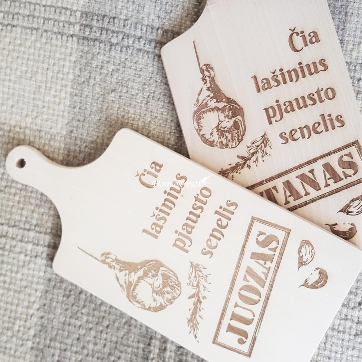 Pjaustymo lentelė seneliui