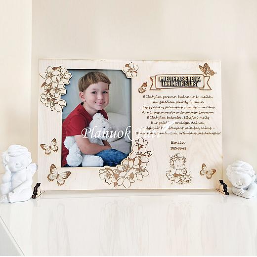 Rėmelis su individualiai graviruojamais žodžiais