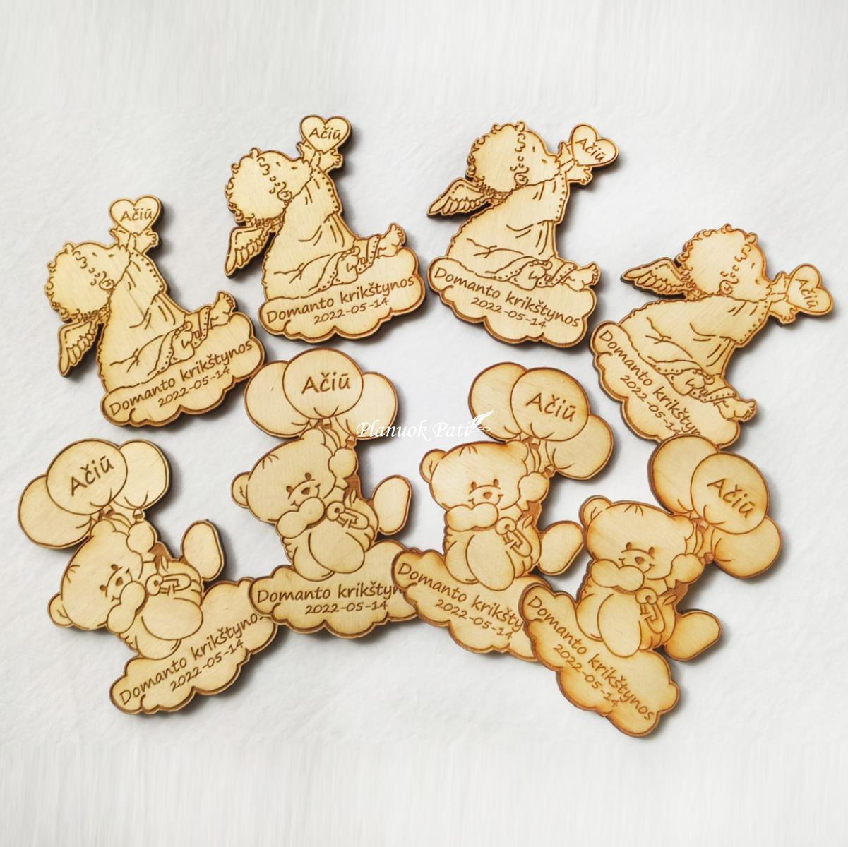 Magnetukai - dovanėlė svečiams