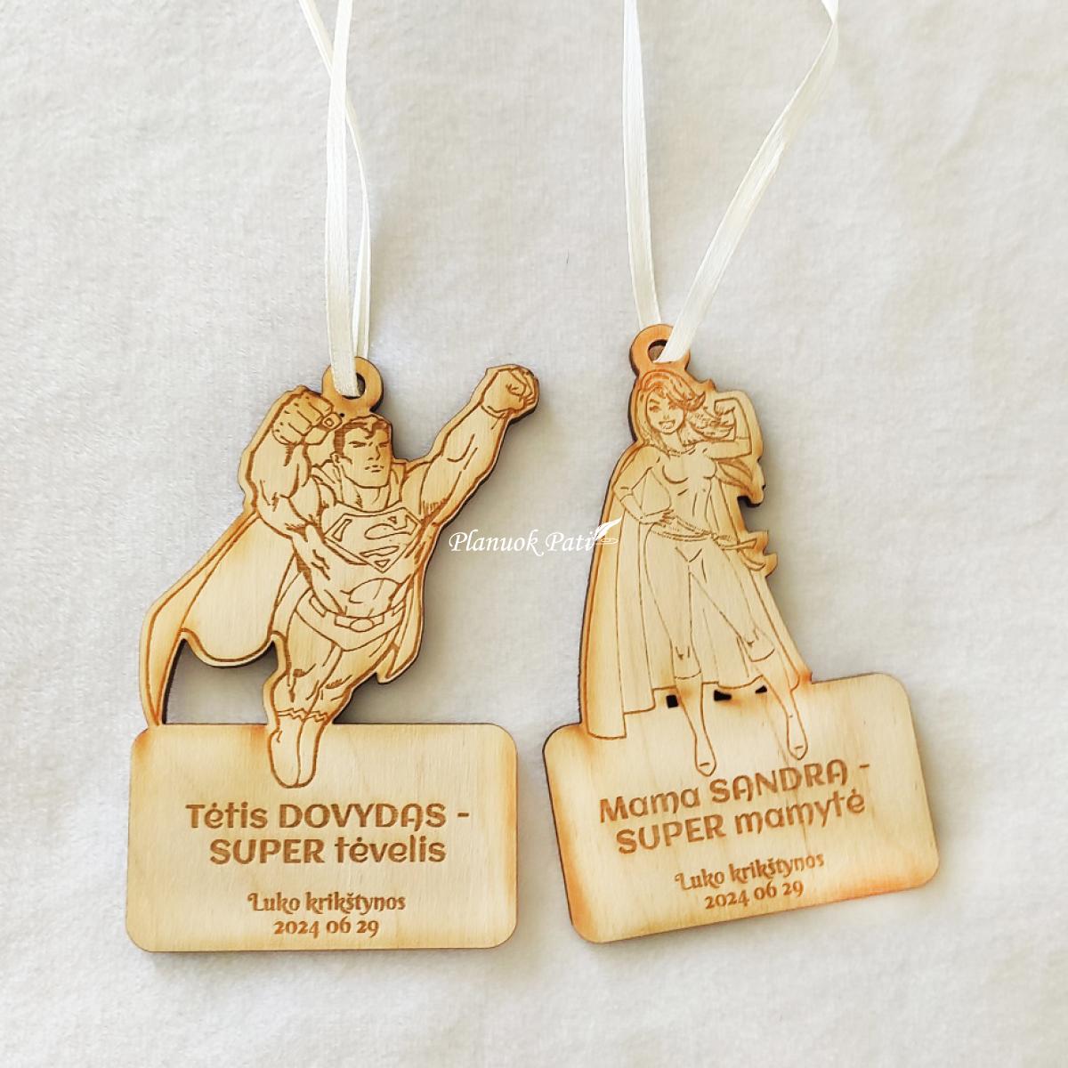 Krikštynų medaliai - magnetukai