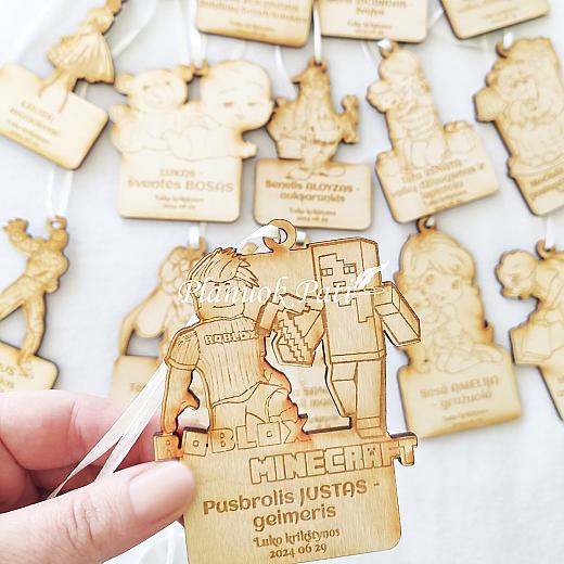 Krikštynų medaliai - magnetukai