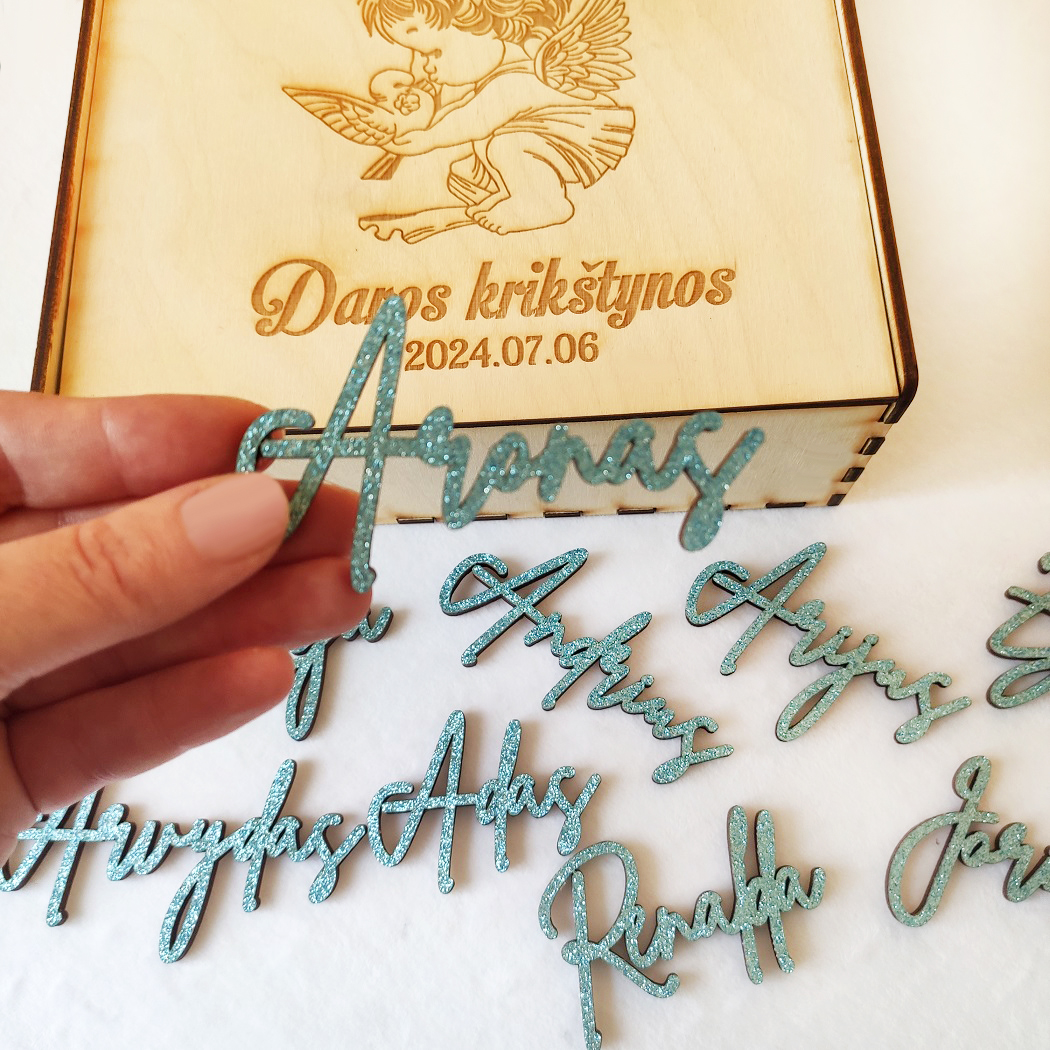 Krikštynų dekoracijos