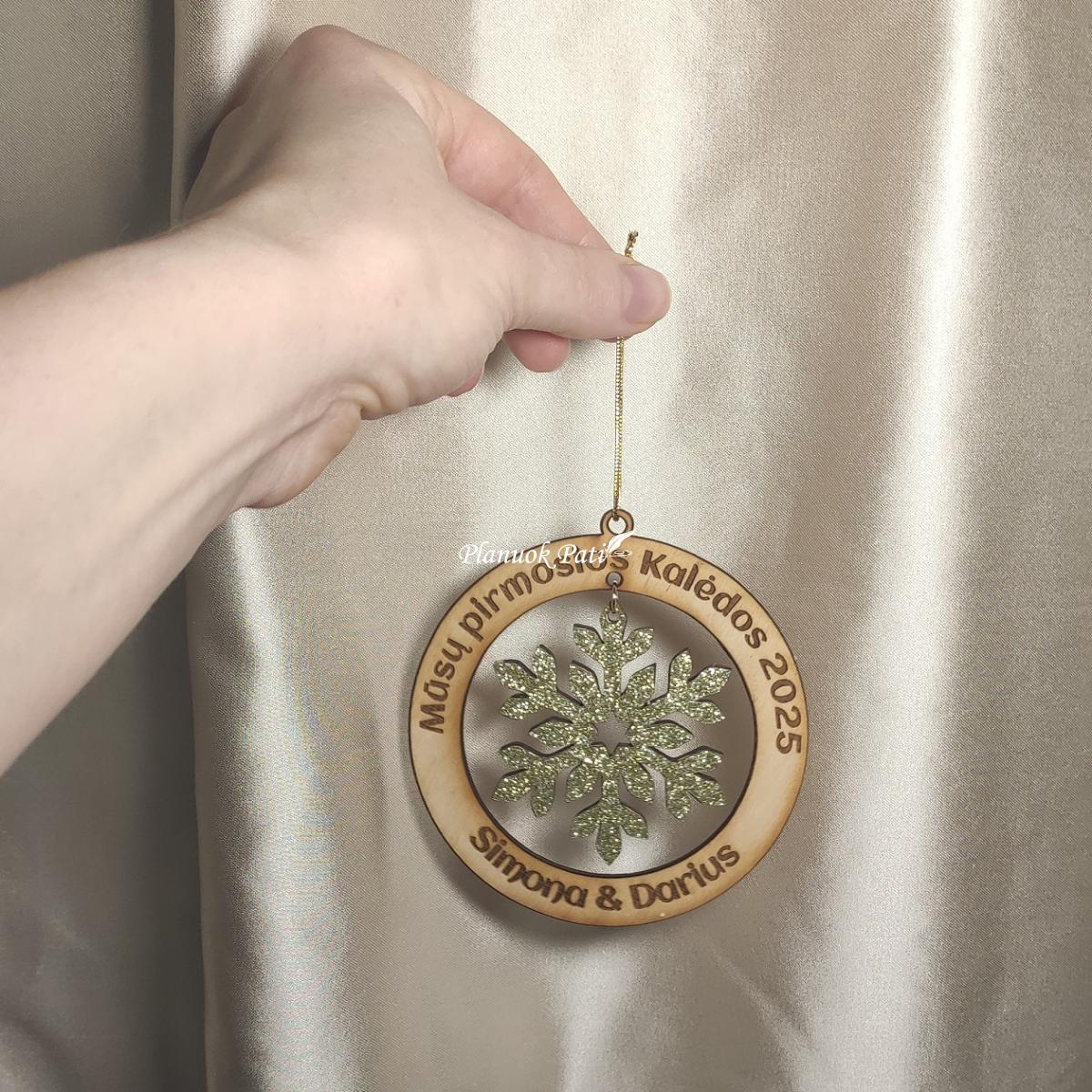 Kalėdinis žaisliukas - Pirmosios Kalėdos