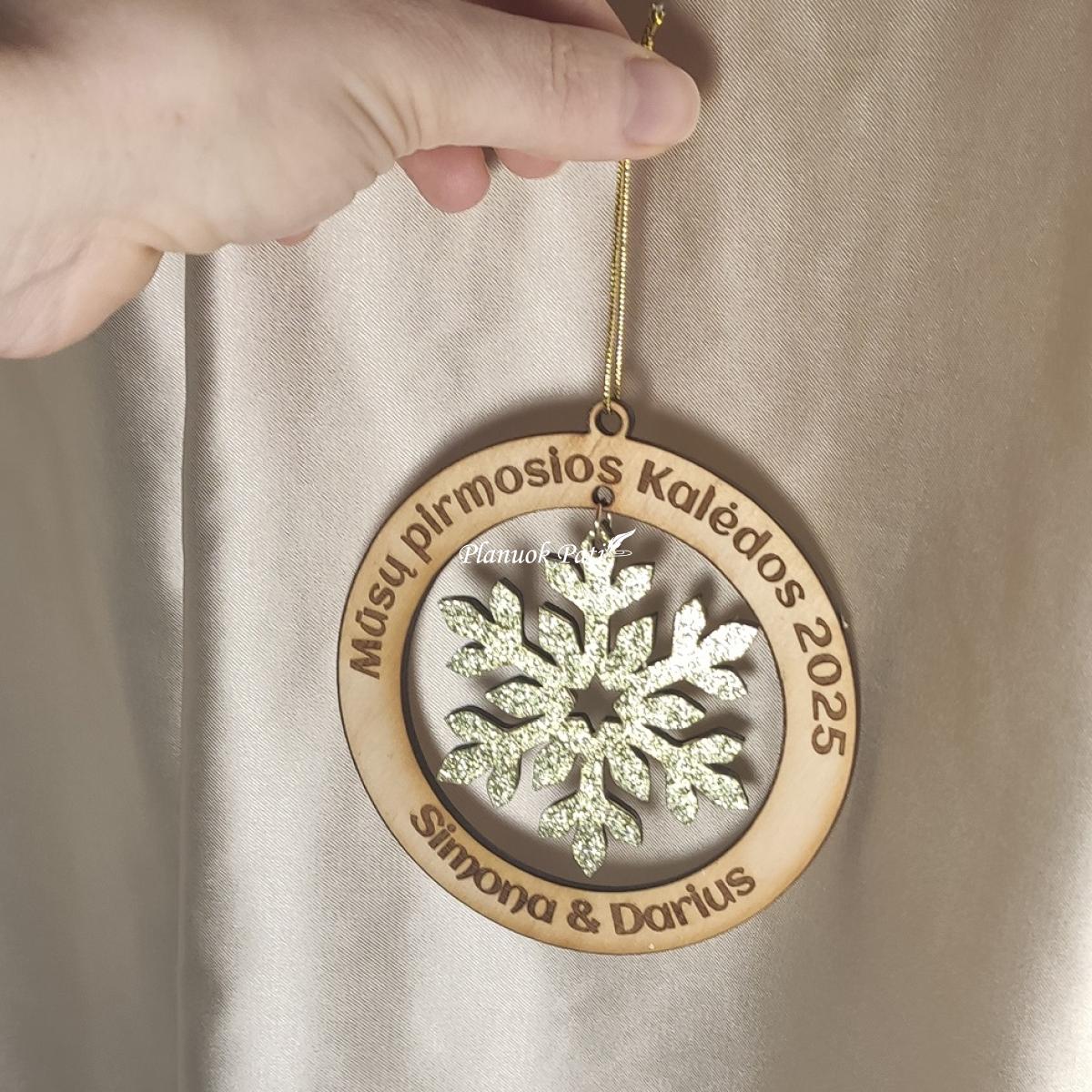 Kalėdinis žaisliukas - Pirmosios Kalėdos