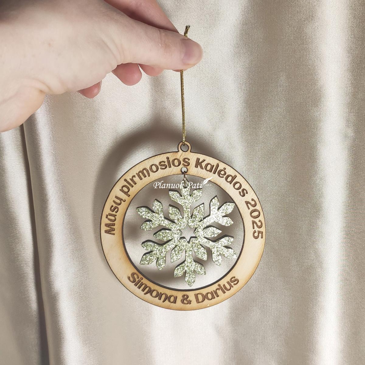 Kalėdinis žaisliukas - Pirmosios Kalėdos