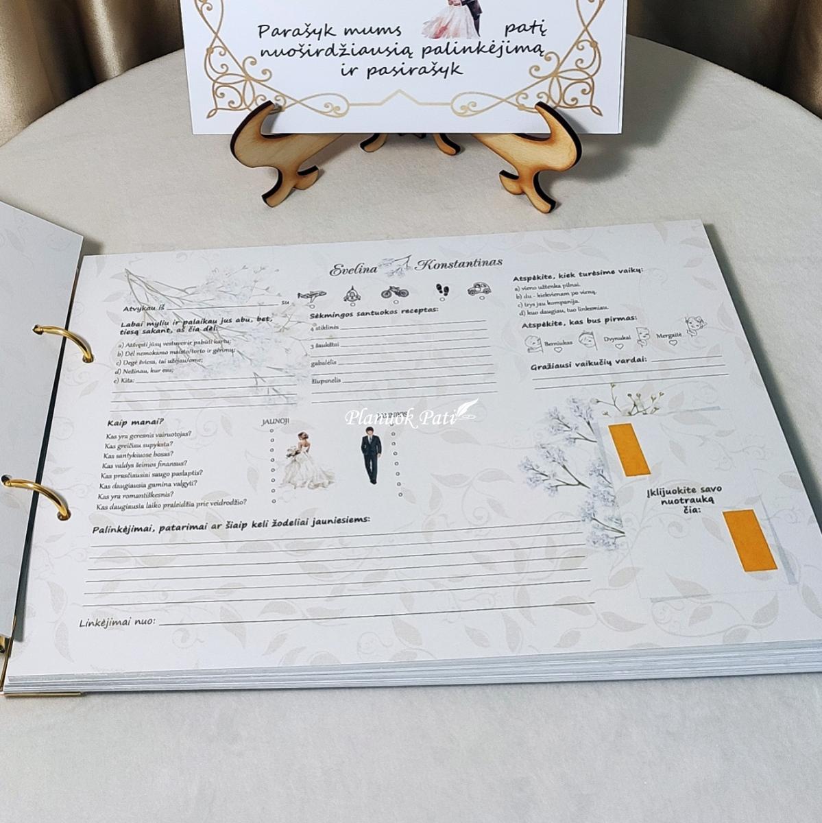 Svečių palinkėjimų knyga Guboja