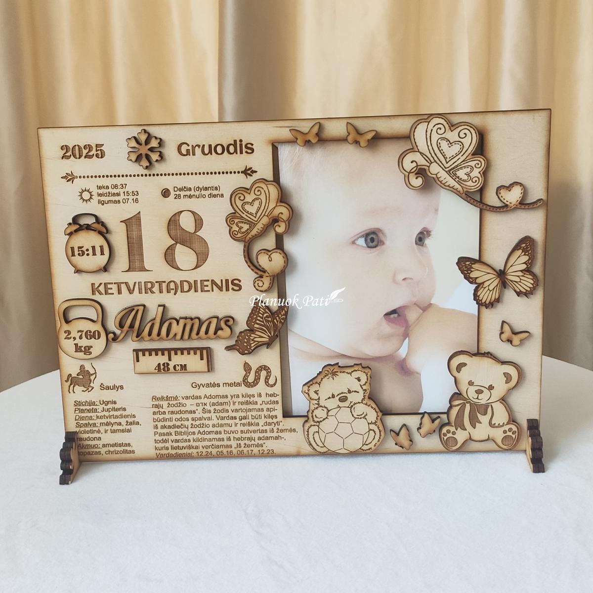 Rėmelis - metrikai su nuotrauka