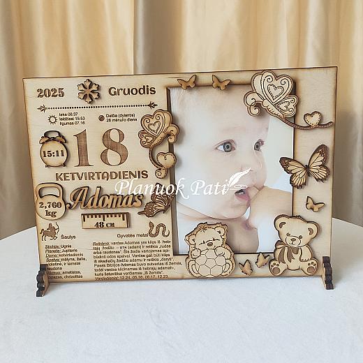 Rėmelis - metrikai su nuotrauka