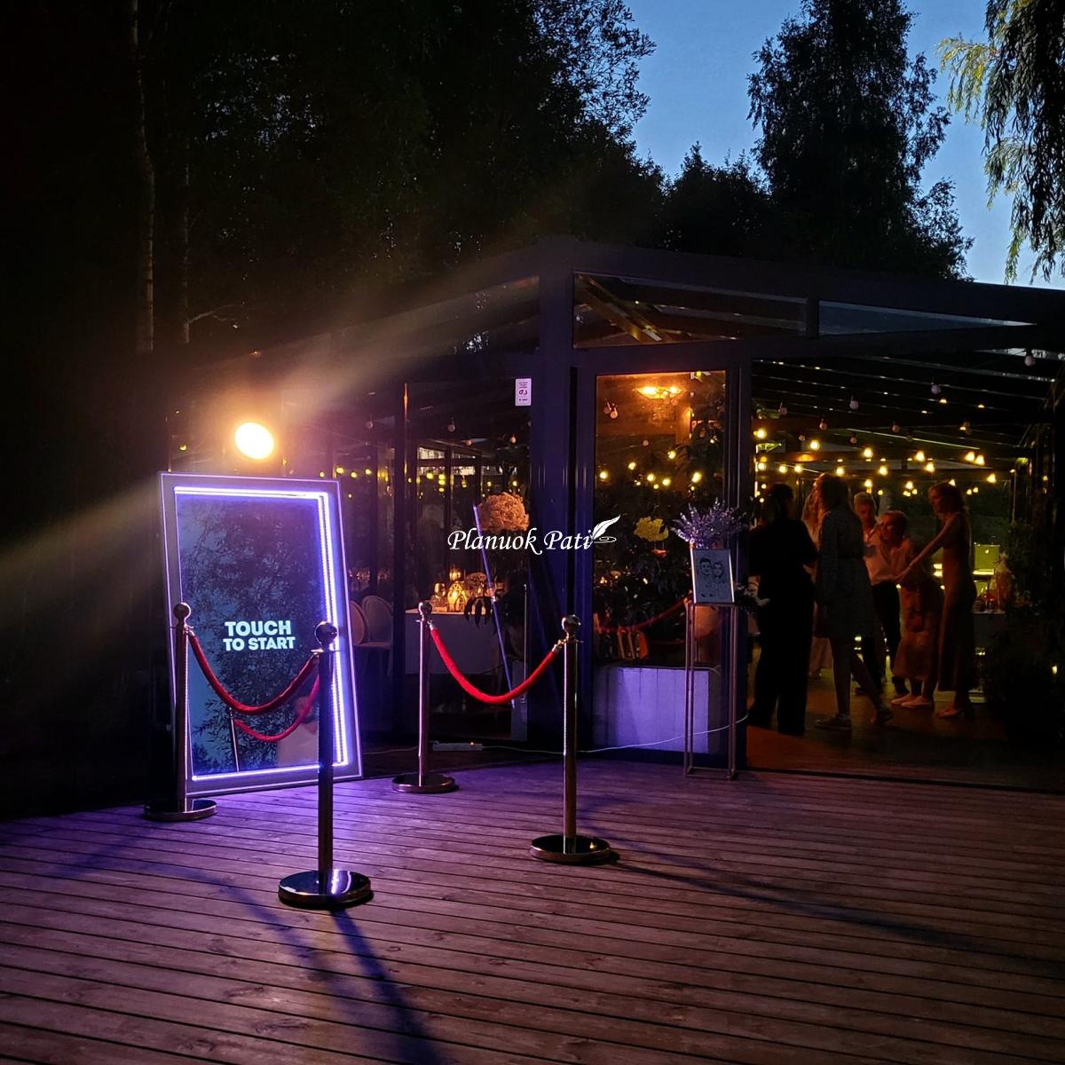 Foto veidrodžio nuoma