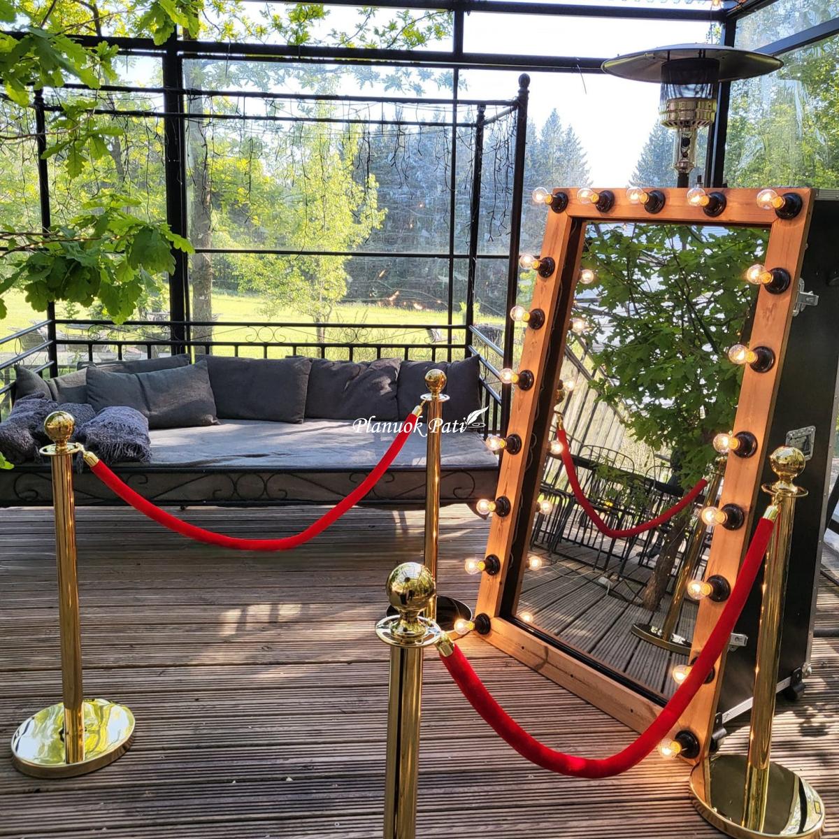 Foto veidrodžio nuoma