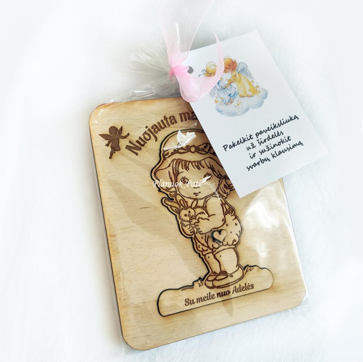 Kvietimas būti krikšto tėveliais - atkeliamas magnetukas