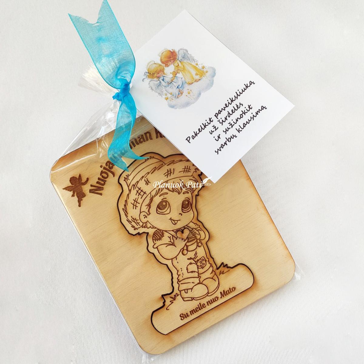 Kvietimas būti krikšto tėveliais - atkeliamas magnetukas