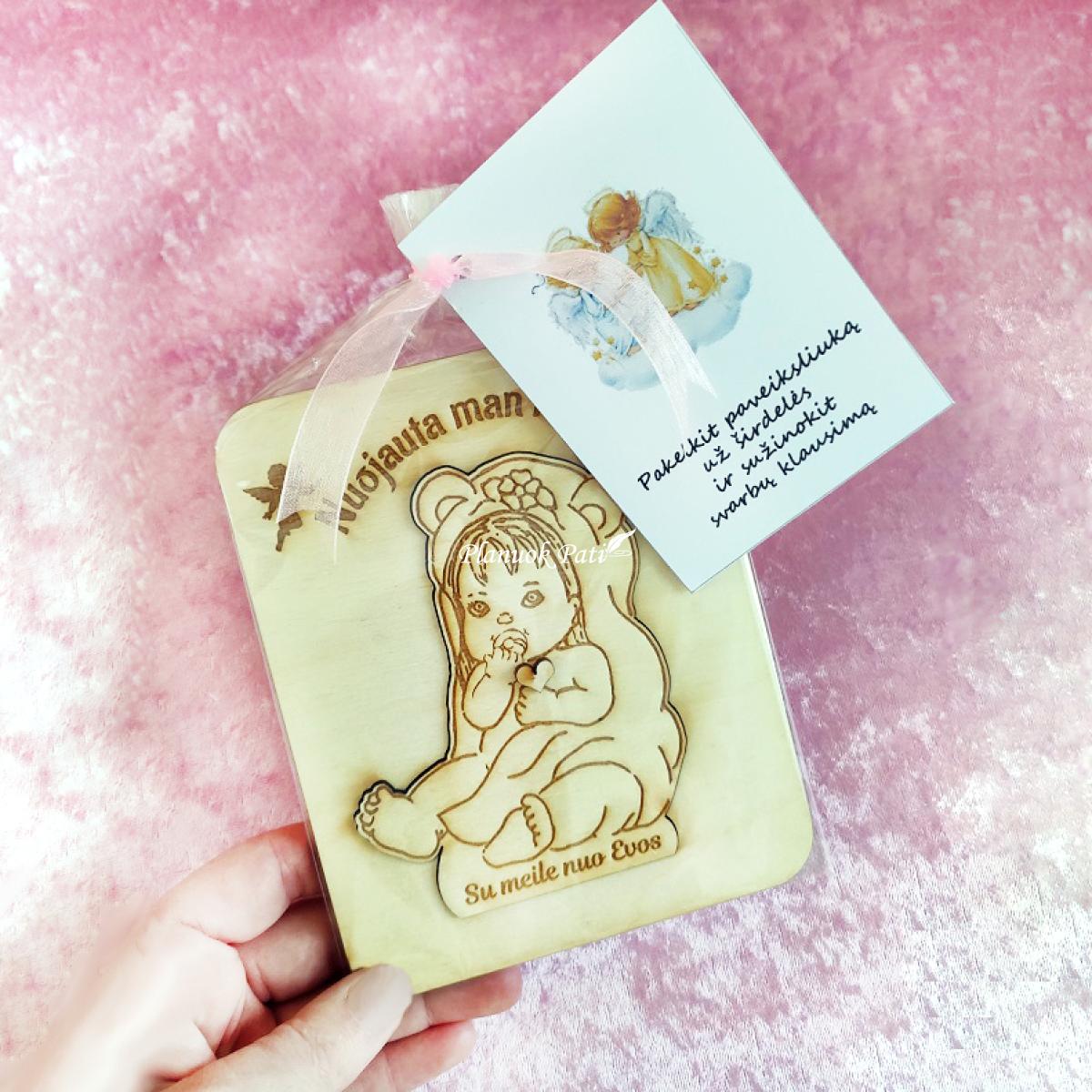 Kvietimas būti krikšto tėveliais - atkeliamas magnetukas