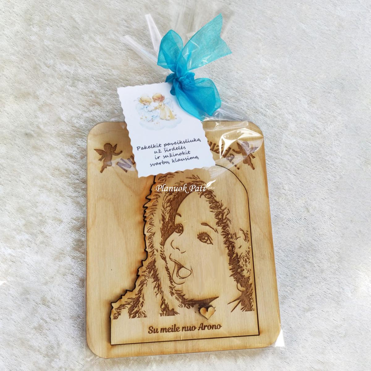 Kvietimas būti krikšto tėveliais - atkeliamas magnetukas