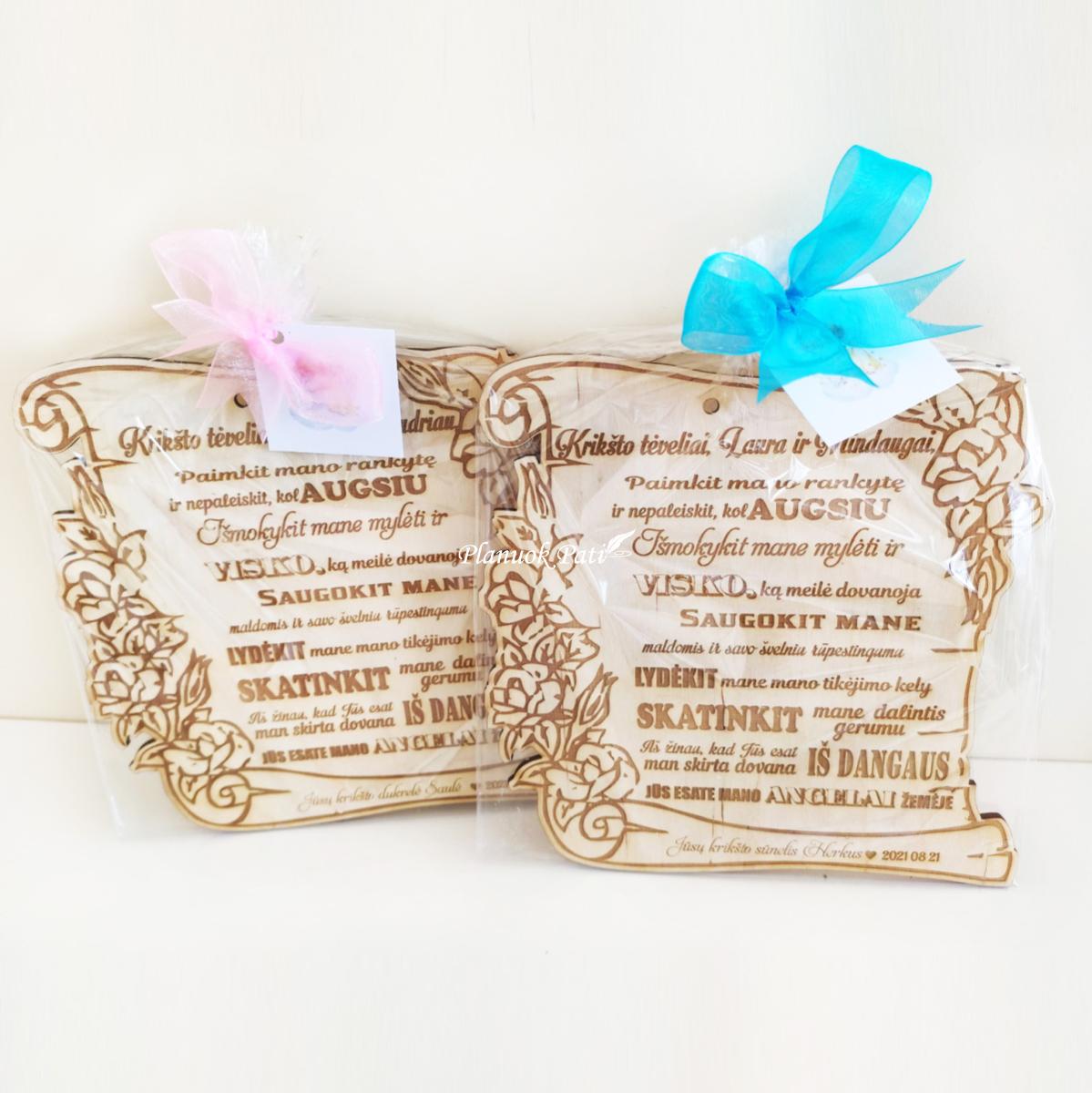 Įsakymai krikšto tėveliams - magnetas