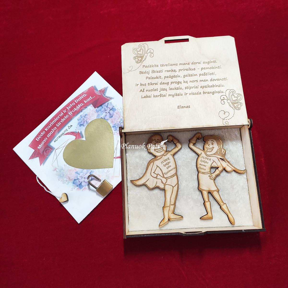 NAUJIENA! Kvietimas būti krikšto tėveliais su žaidimu