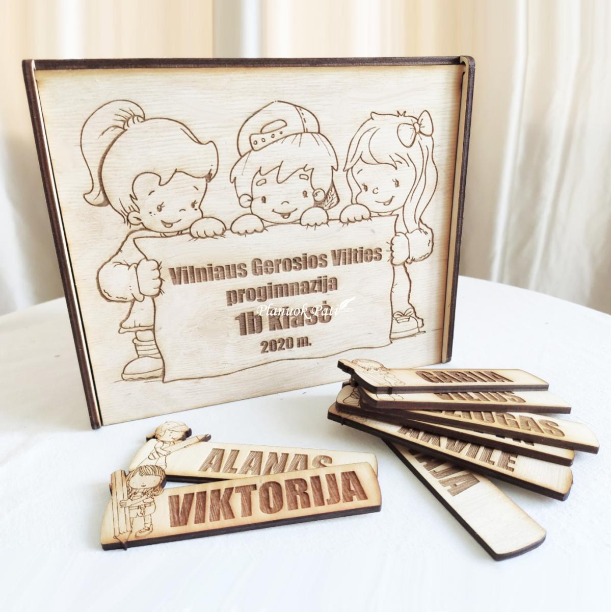 Dovana mokytojui - magnetukai dėžutėje