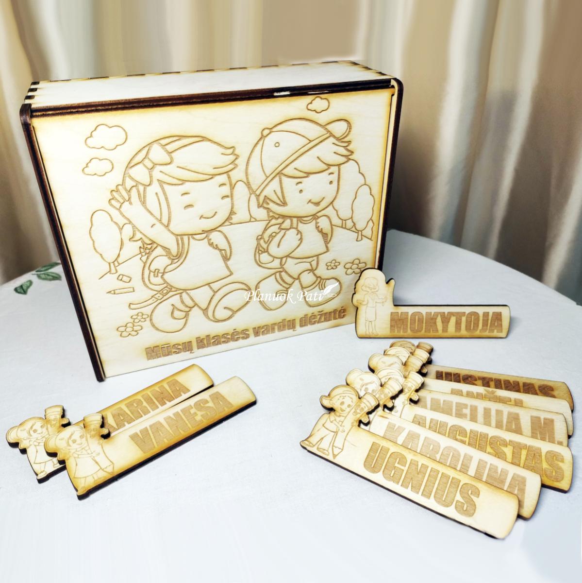 Dovana mokytojui - magnetukai dėžutėje