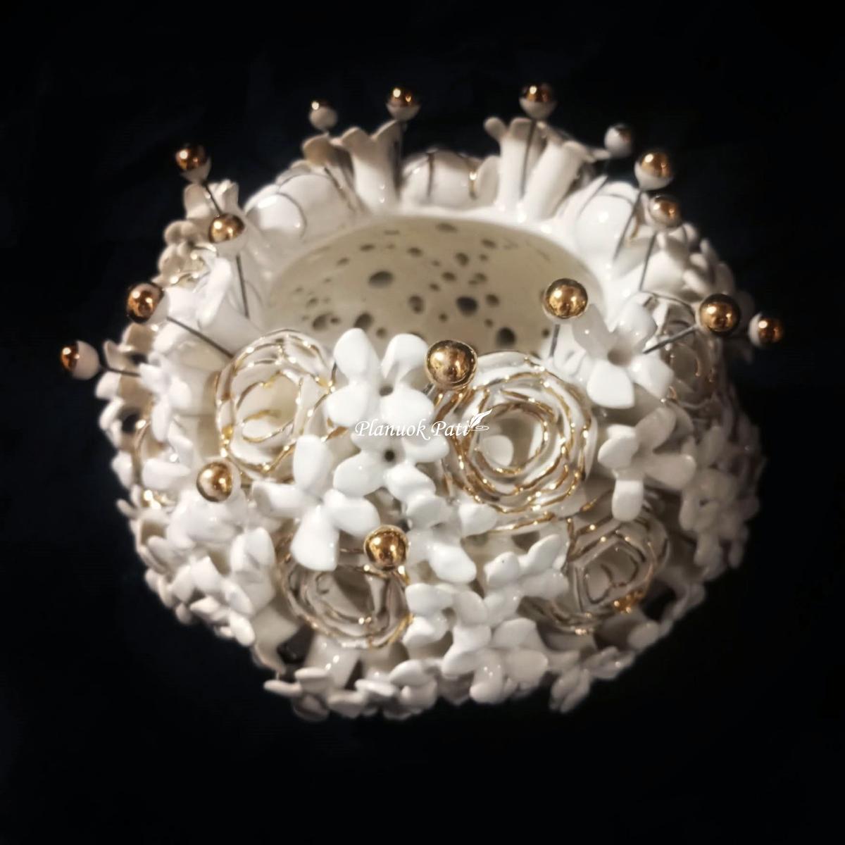 Šeimos židinys - Rožių puokštė (žema)