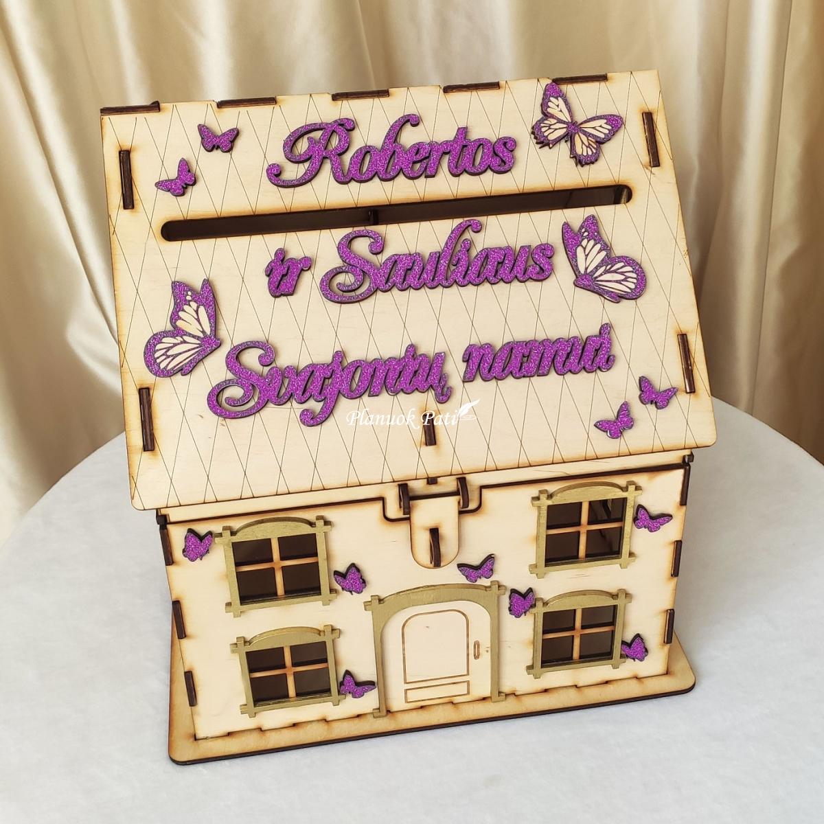 Vestuvių paštas - taupyklė