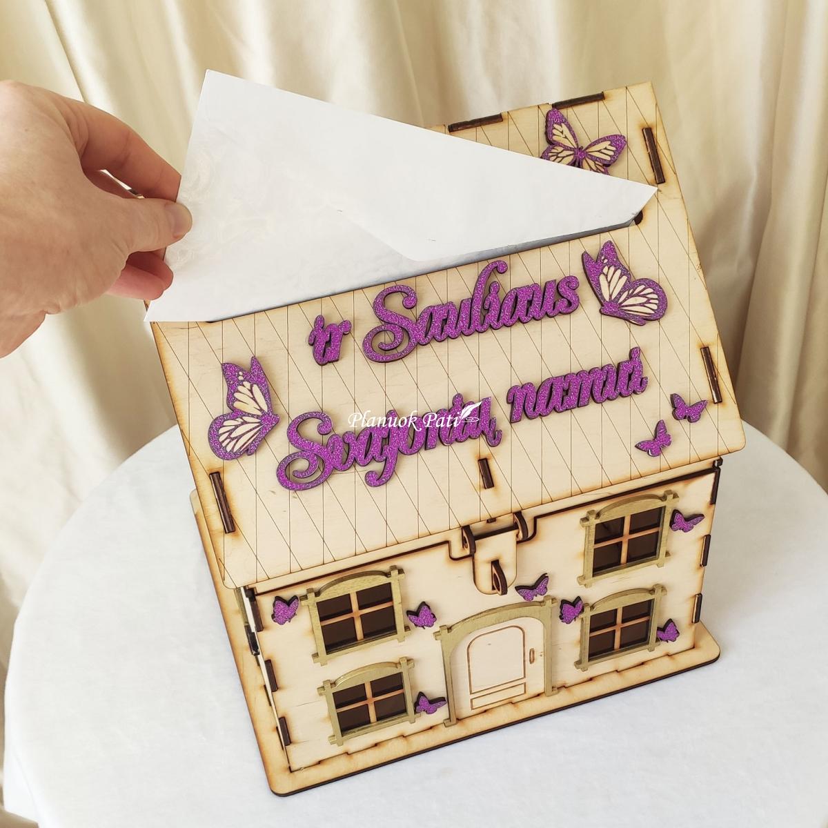 Vestuvių paštas - taupyklė