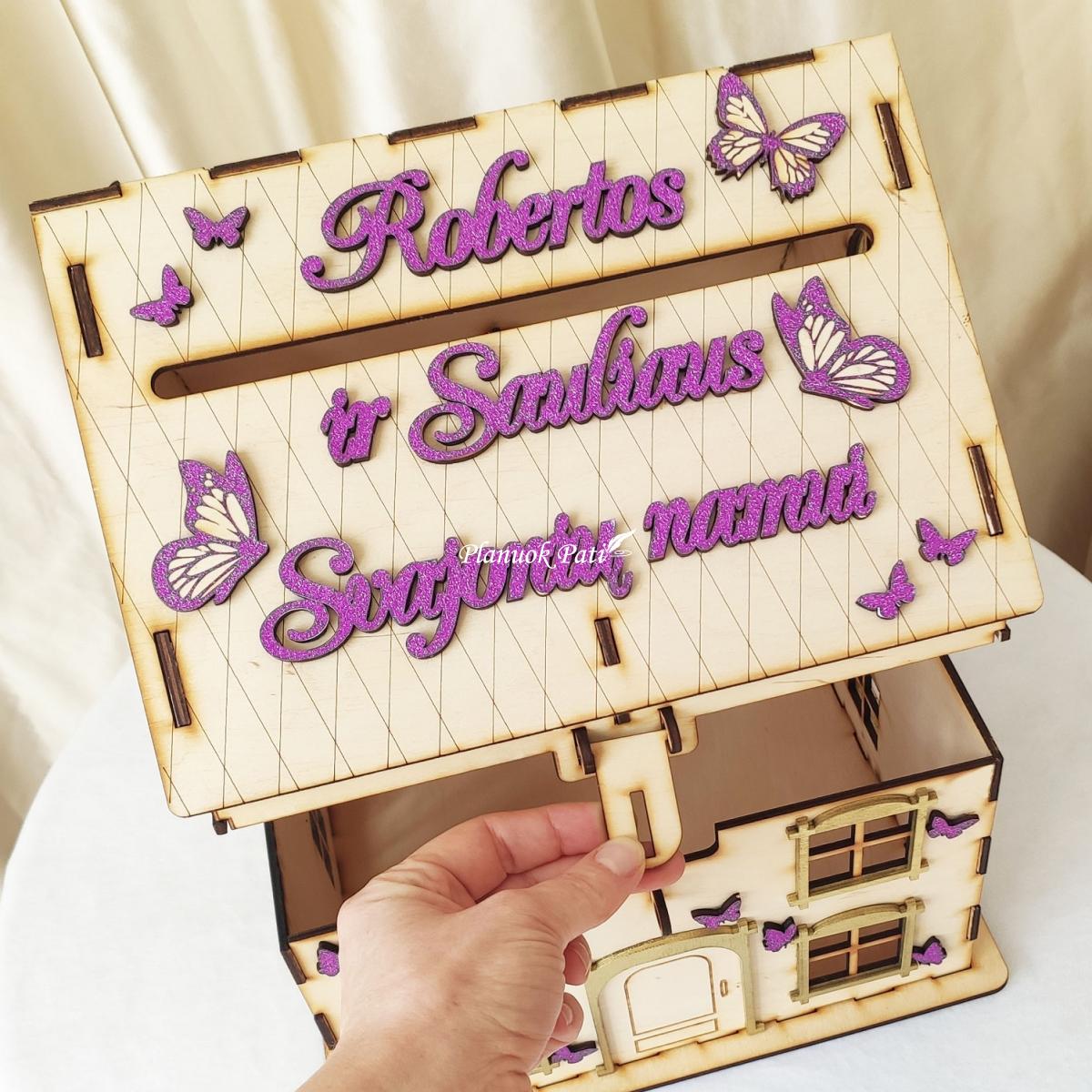 Vestuvių paštas - taupyklė