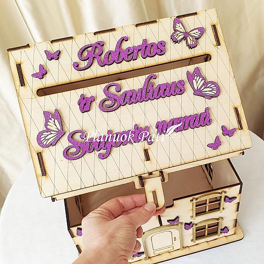 Vestuvių paštas - taupyklė