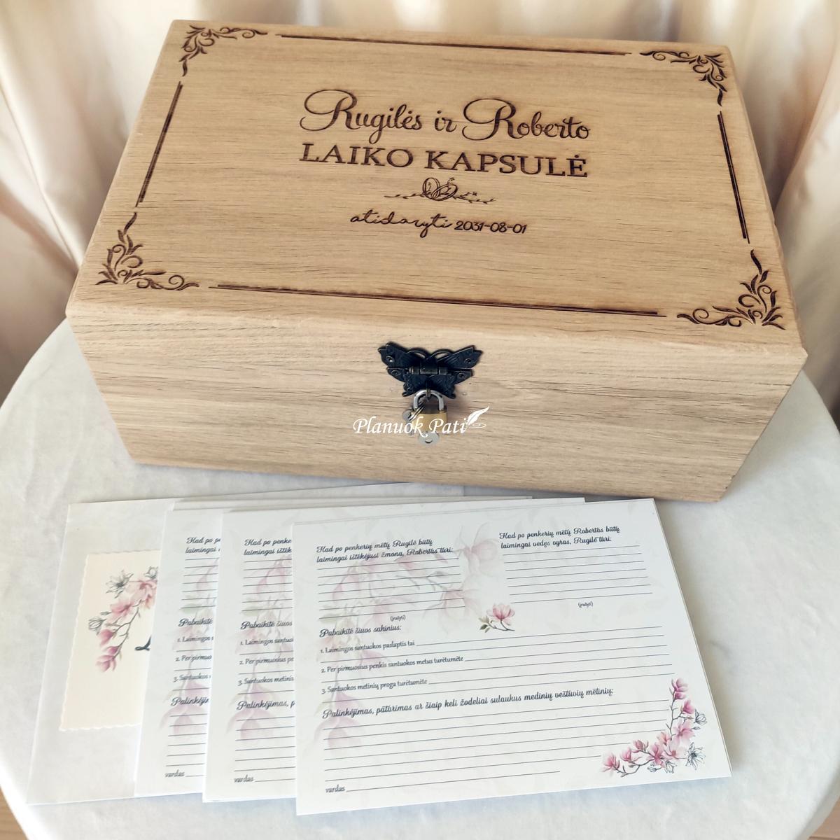 Ąžuolinė laiko kapsulė jauniesiems