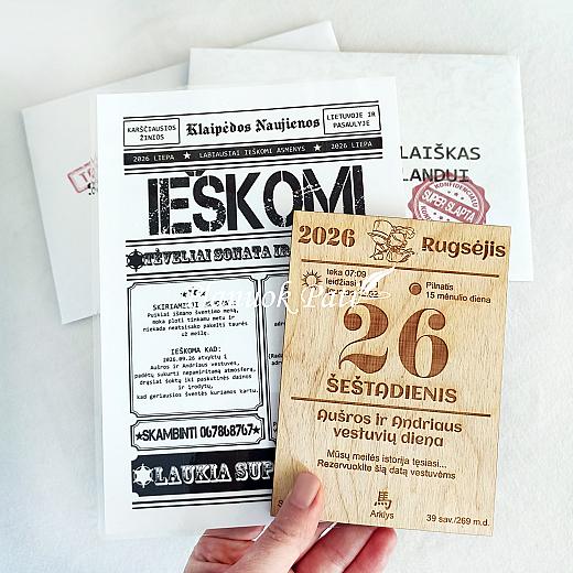SUPER slaptas kvietimas svečiams