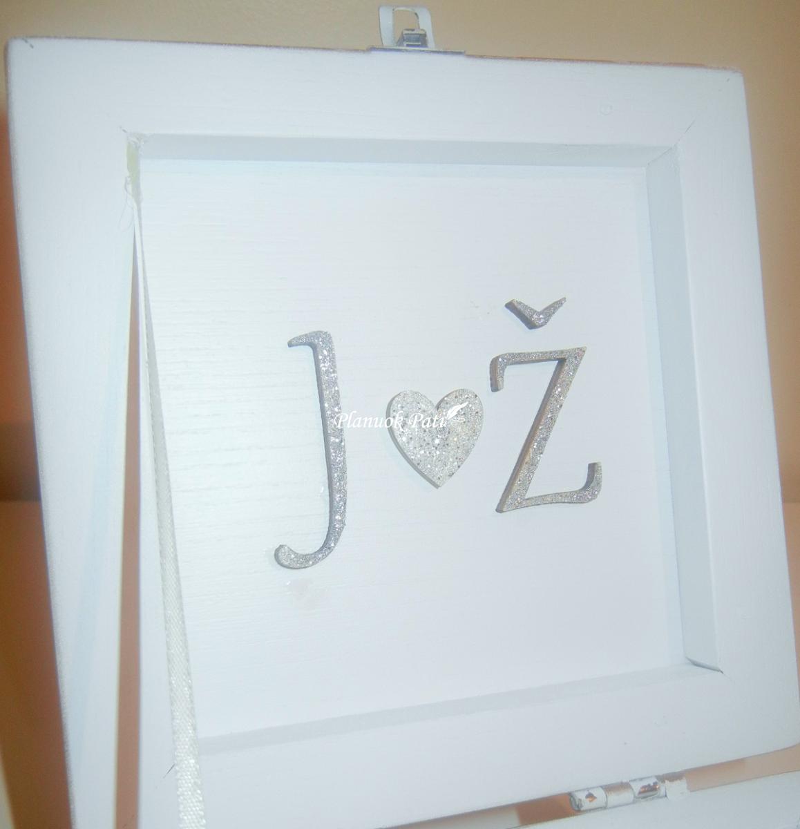 Skrynelė svečių palinkėjimams (15x15x9cm)