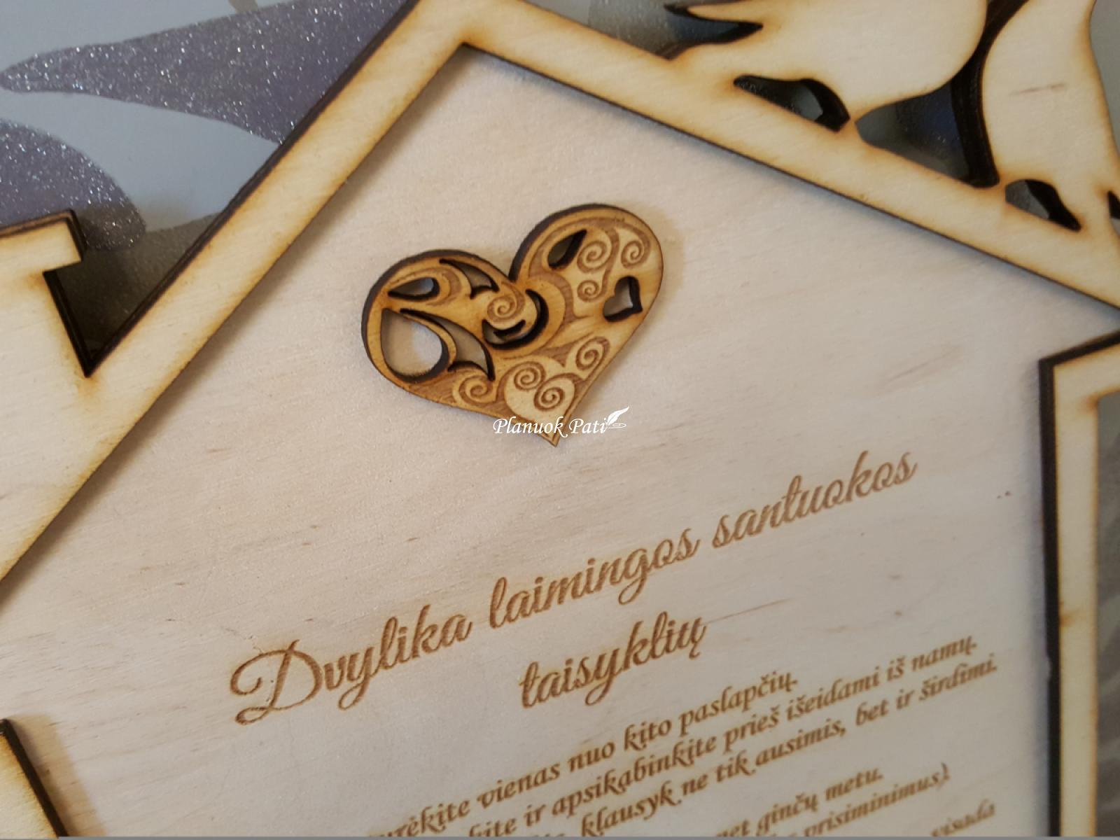 Užduotys jauniesiems pirmais santuokos metais