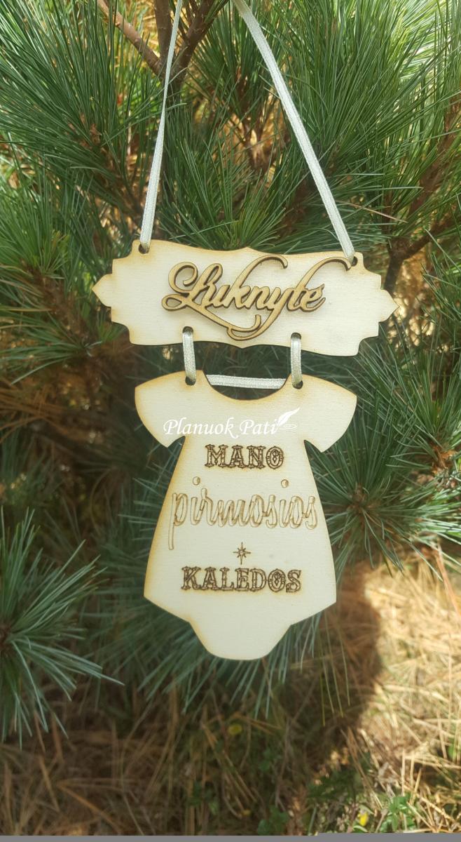 Kalėdinis žaisliukas - Pirmosios vaikučio Kalėdos