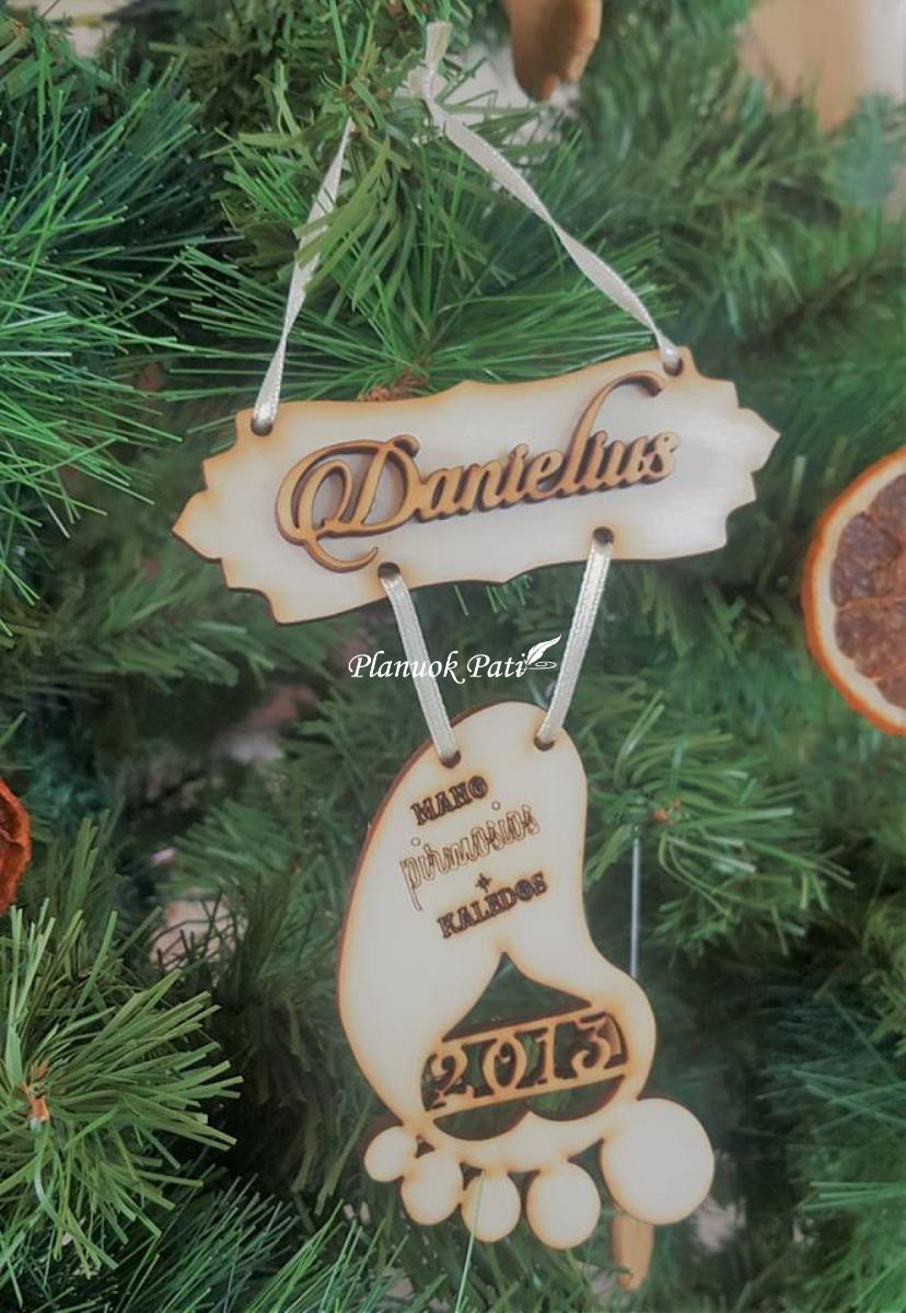 Kalėdinis žaisliukas - Pirmosios vaikučio Kalėdos