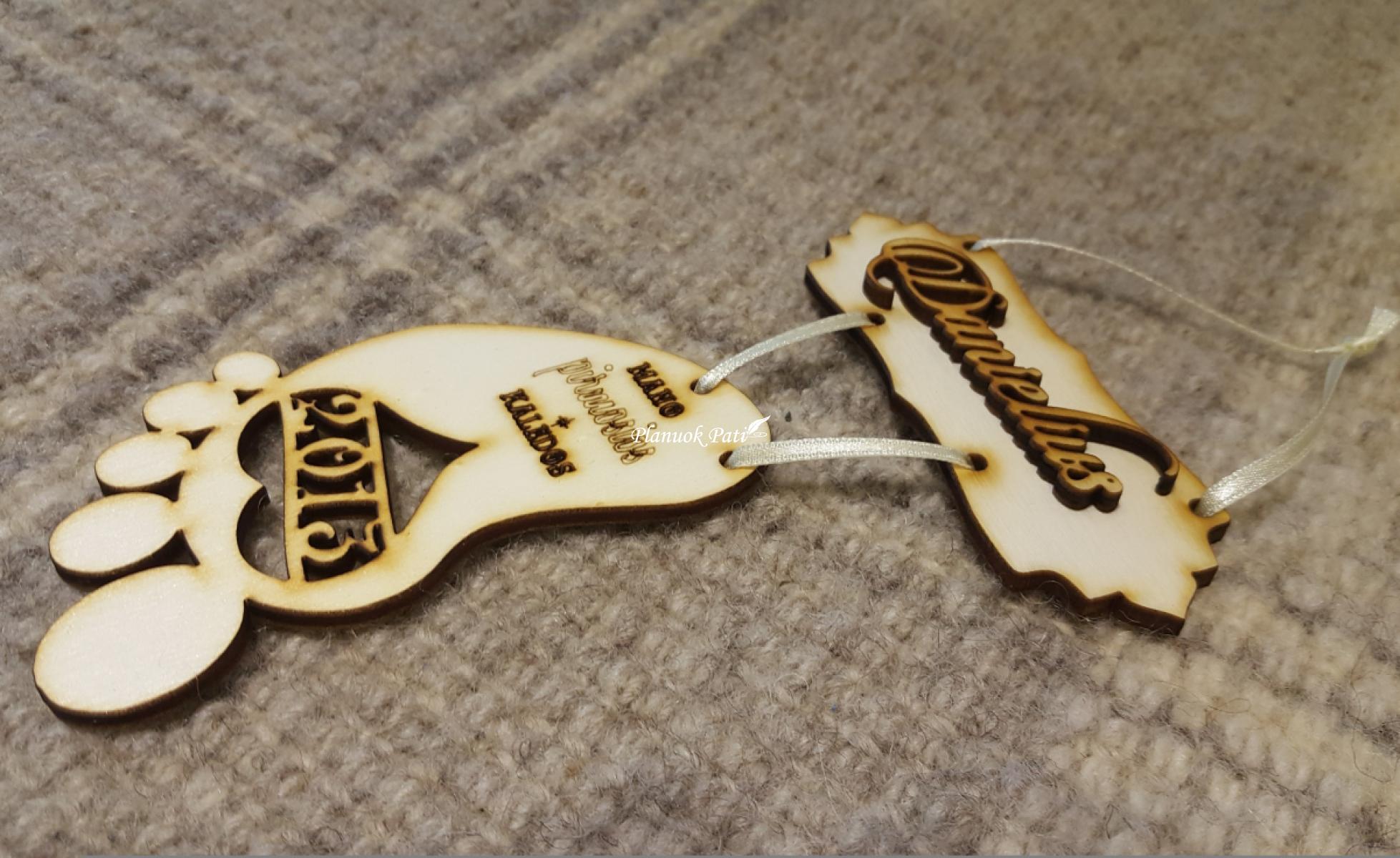 Kalėdinis žaisliukas - Pirmosios vaikučio Kalėdos