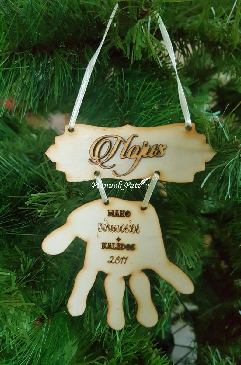 Kalėdinis žaisliukas - Pirmosios vaikučio Kalėdos