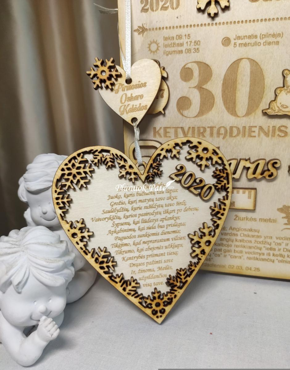 Kalėdinis žaisliukas - Pirmosios vaikučio Kalėdos