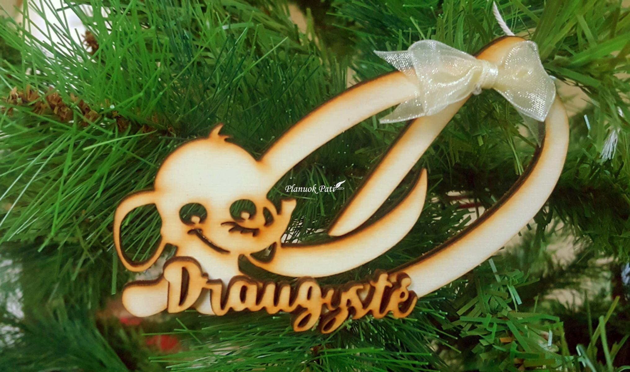 Kalėdiniai palinkėjimai šeimai - 8 žaisliukai dėžutėje