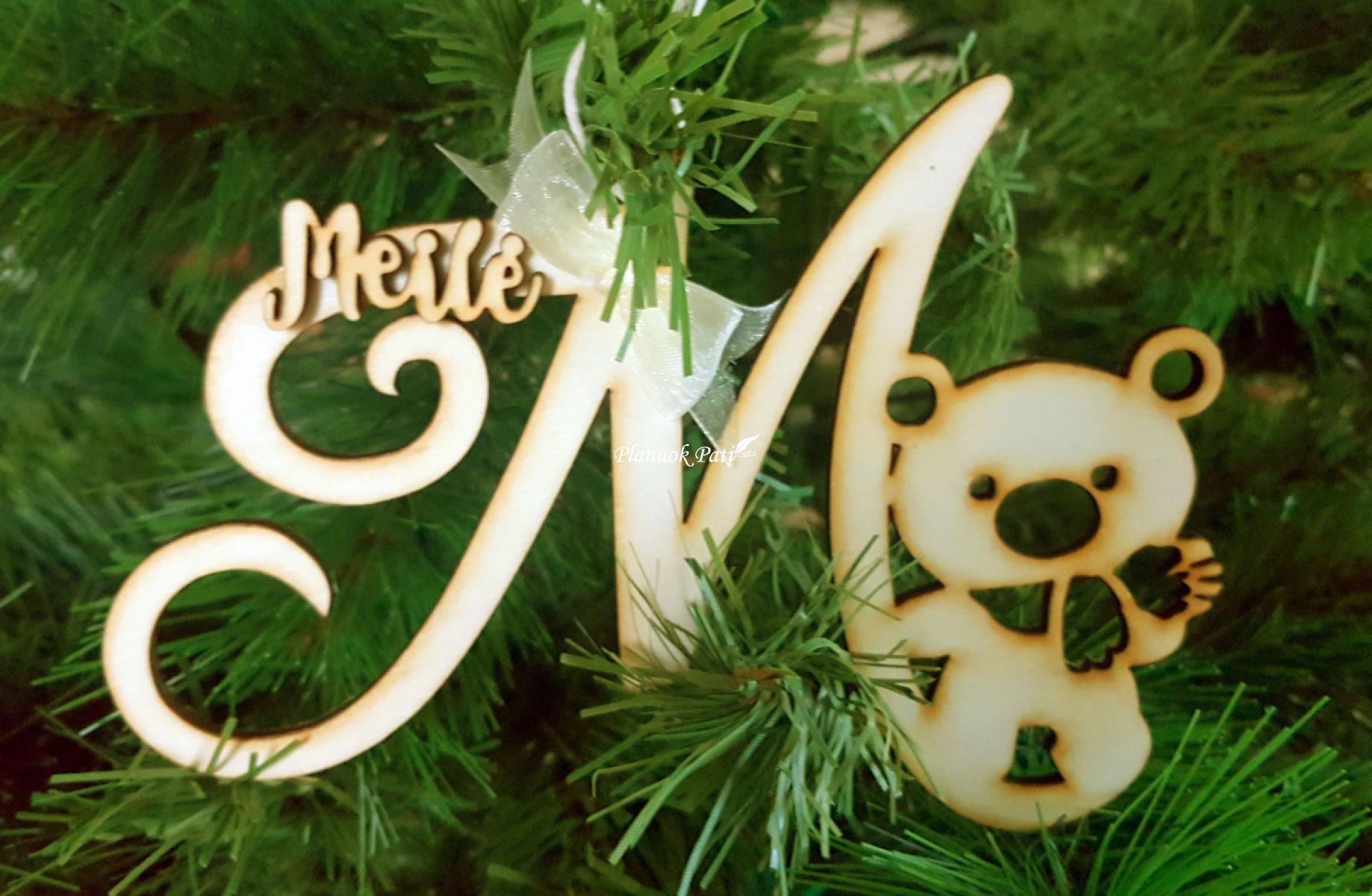 Kalėdiniai palinkėjimai šeimai - 8 žaisliukai dėžutėje