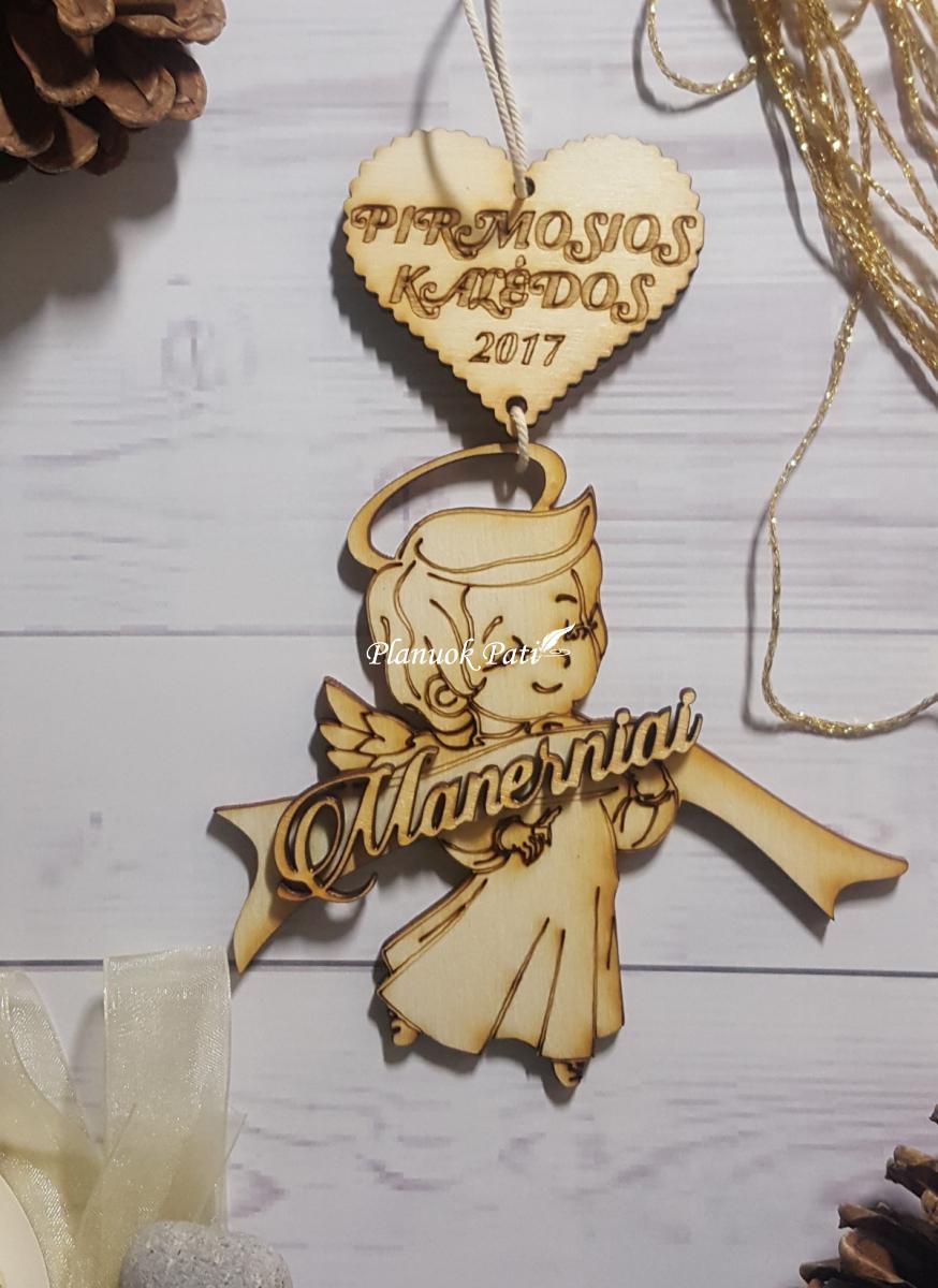 Kalėdiniai palinkėjimai šeimai - 8 žaisliukai dėžutėje