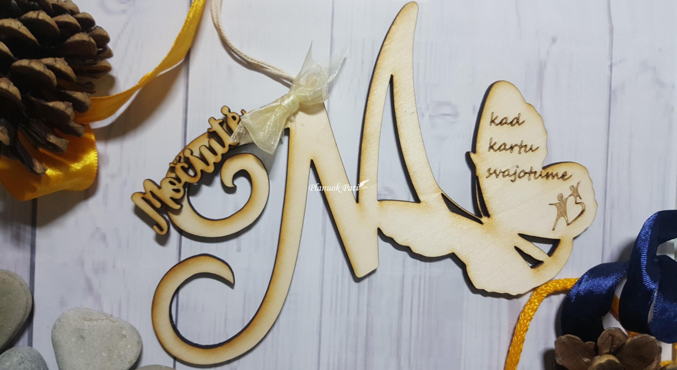 Kalėdiniai palinkėjimai šeimai - 8 žaisliukai dėžutėje